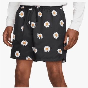Nike Black Swim Shorts floral essentials DM6909-010 size XL men swimming trunks
